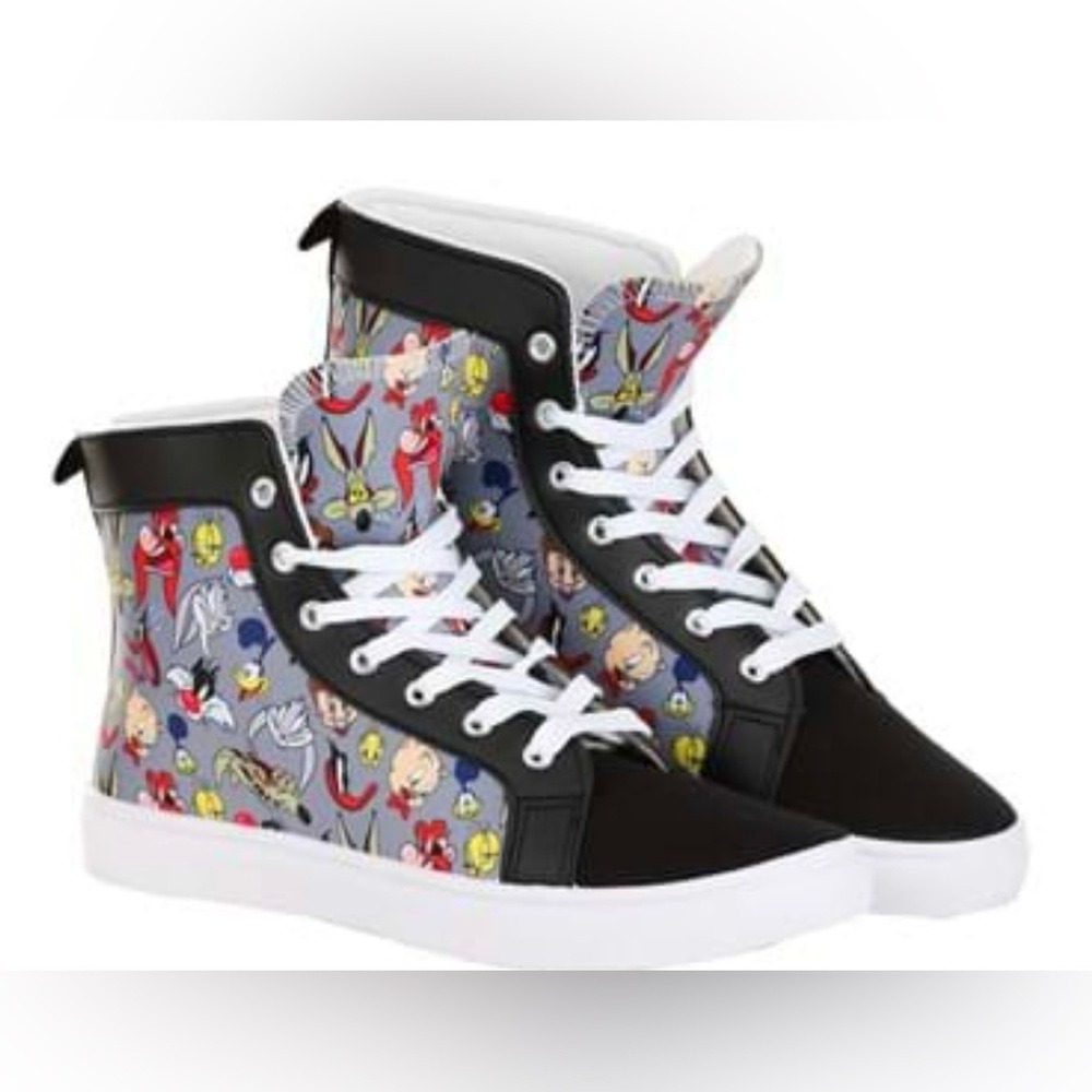 NWT Ground Up Warner Brothers Looney Tunes AOP canvas Men’s shoes size 11